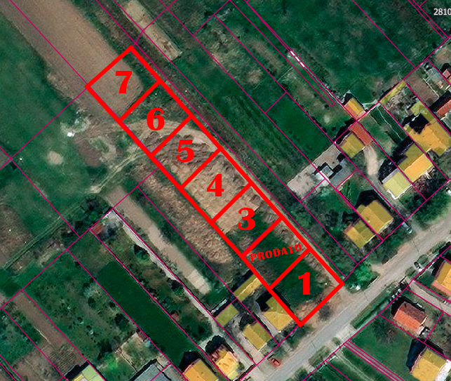 Na prodaju 6 placeva na Guduričkom putu Vršac